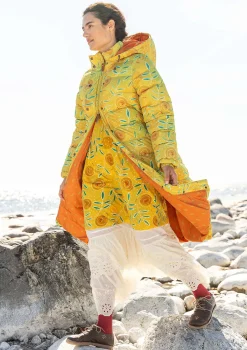 Gudrun Sjödén Jacken & Mäntel>Daunenmantel „Bhumika“ aus Recycling-Polyester/Daunen Ananas