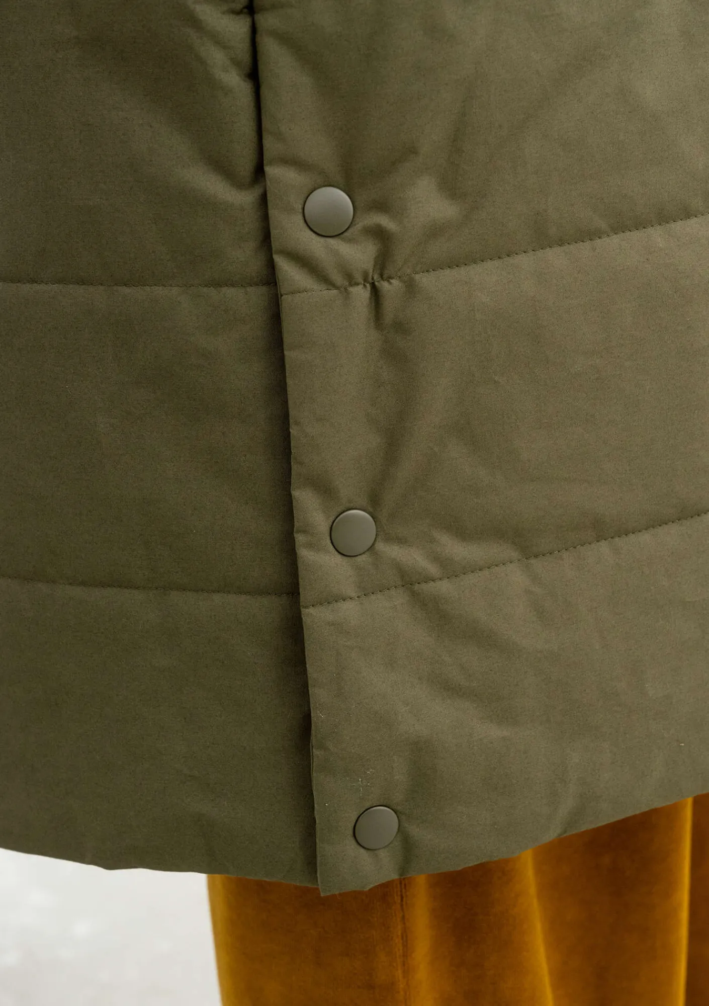 Gudrun Sjödén Jacken & Mäntel>Gewebter Steppmantel „Svalbard“ Weißdorn