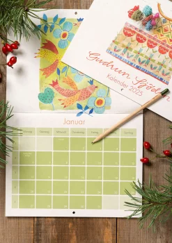 Gudrun Sjödén Gudruns Kalender 2025>s Kalender 2025 Deutscheversion
