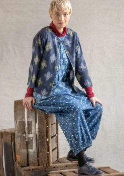 Gudrun Sjödén Jacken & Mäntel>Jäckchen „Harda“ aus Baumwollgewebe Tinte