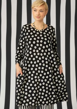 Gudrun Sjödén Kleider>Jerseykleid „Nicole“ aus Bio-Baumwolle/Modal Schwarz