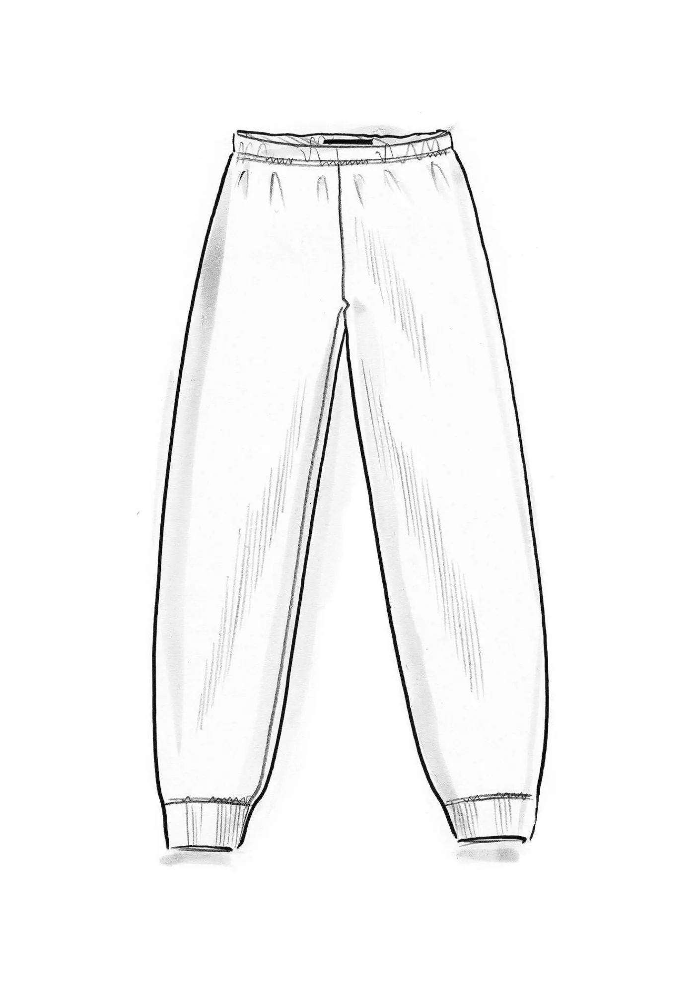 Gudrun Sjödén Leggings>Jerseyleggings aus Bio-Baumwollripp Rost