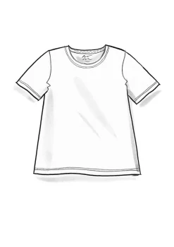 Gudrun Sjödén Pullover & Shirts>Jerseyshirt „Tyra“ aus Bio-Baumwolle/Modal Schwarz