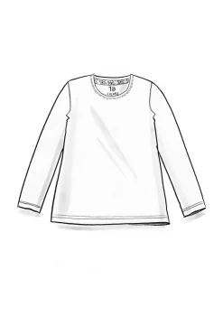 Gudrun Sjödén Pullover & Shirts>Jerseyshirt „Ylva“ aus Bio-Baumwolle/Elasthan Schwarz