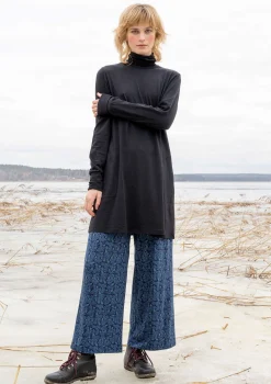 Gudrun Sjödén Tuniken>Jerseytunika aus Bio-Baumwolle/Modal/Elasthan Schwarz