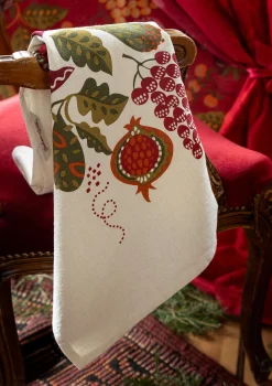 Gudrun Sjödén Küche & Esszimmer|Heimtextilien>Küchentuch „Fruits“ aus Bio-Baumwolle Tomate