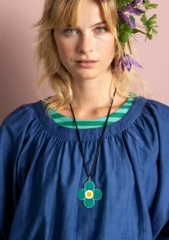 Gudrun Sjödén Accessoires|Schmuck>Kettenanhänger „Ulla“ aus Silber Teal