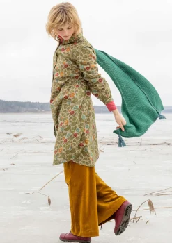 Gudrun Sjödén Kleider>Kleid „Borealis“ aus Bio-Baumwollgewebe Thuja