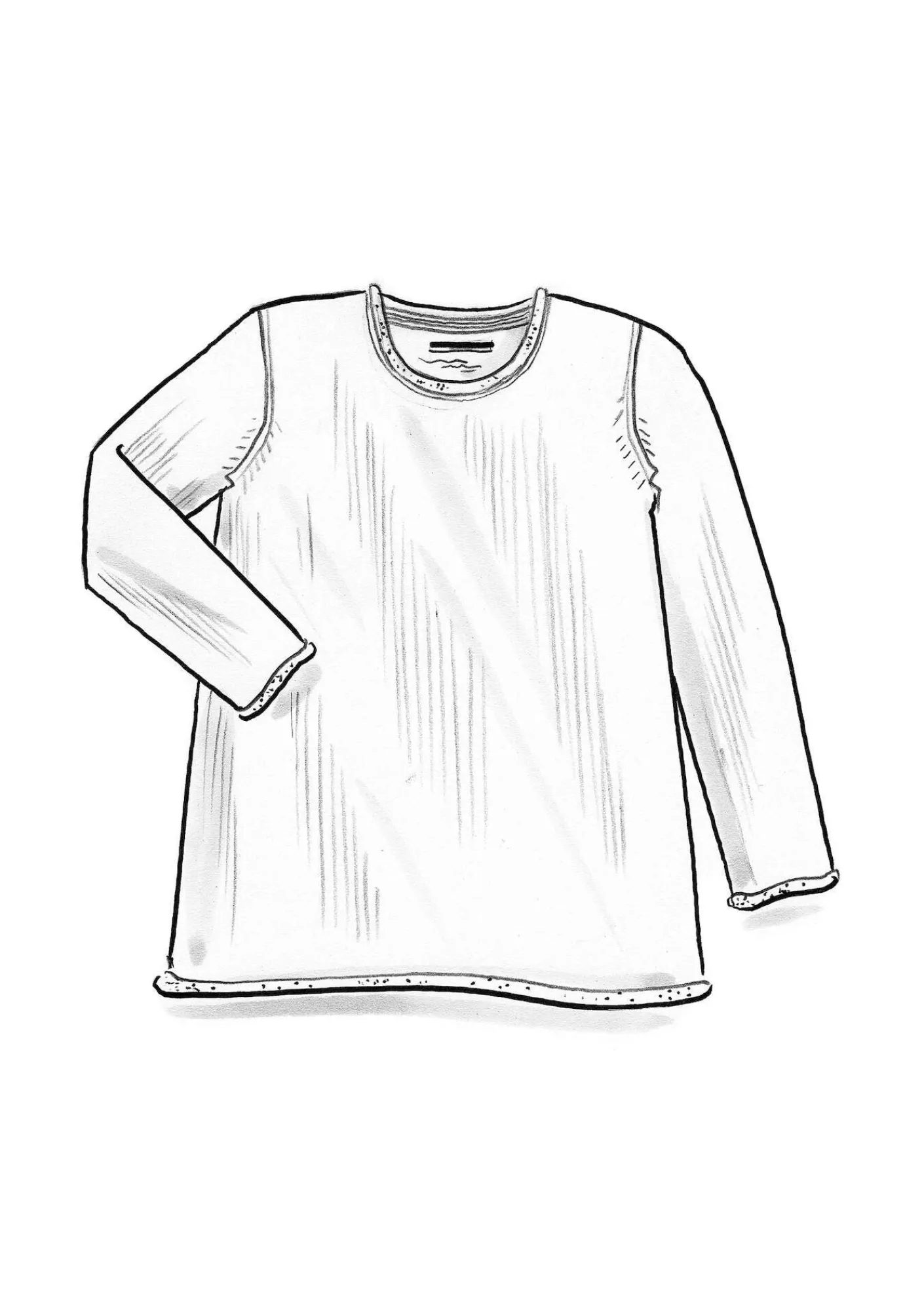 Gudrun Sjödén Pullover & Shirts>Lieblingspullover aus Bio-Baumwolle Opalgrün