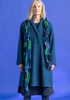 Gudrun Sjödén Accessoires|Schals Und Tücher>Schal „Hedda“ aus Bio-Baumwolle Indigoblau