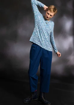 Gudrun Sjödén Pullover & Shirts>Shirt „Aurora“ aus Micromodal/Elasthan Hellblau