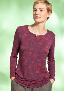 Gudrun Sjödén Pullover & Shirts>Shirt „Pomerans“ aus Modal/Elasthan Allium
