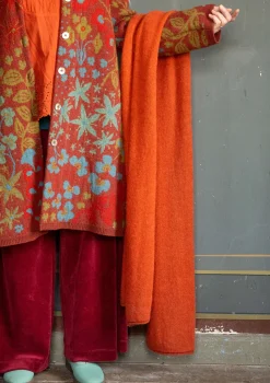 Gudrun Sjödén Accessoires|Schals Und Tücher>Strickschal aus Alpakagemisch Henna