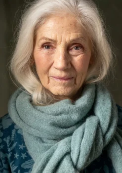 Gudrun Sjödén Accessoires|Schals Und Tücher>Strickschal aus Alpakagemisch Wermutkraut