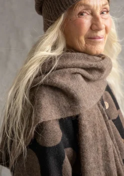 Gudrun Sjödén Accessoires|Schals Und Tücher>Strickschal aus Alpakagemisch Kartoffel-melange