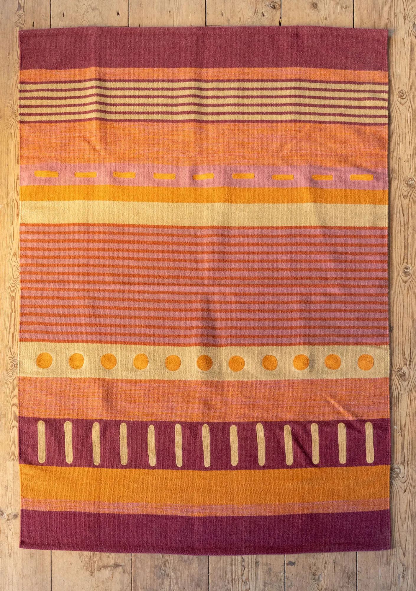 Gudrun Sjödén Teppiche|Heimtextilien>Teppich „Freja“ aus Wolle Henna