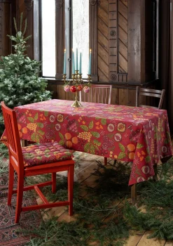 Gudrun Sjödén Tischdecken & -läufer|Küche & Esszimmer>Tischdecke „Fruits“ aus Bio-Baumwolle Tomate