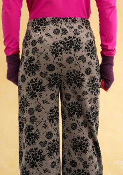 Gudrun Sjödén Hosen>Velourshose „Selma“ aus Bio-Baumwolle/Recycling-Polyester Kartoffel
