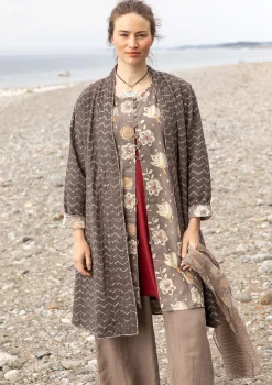 Gudrun Sjödén Jacken & Mäntel>Wendemantel „Kavita“ aus Bio-Baumwolle Schwarzeskashish