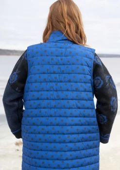 Gudrun Sjödén Westen>Weste „Susan“ aus Recycling-Polyester Tiefblau